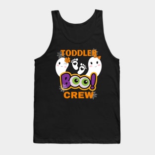 Boo crew daycare provider Halloween Costume Ghost School Tank Top